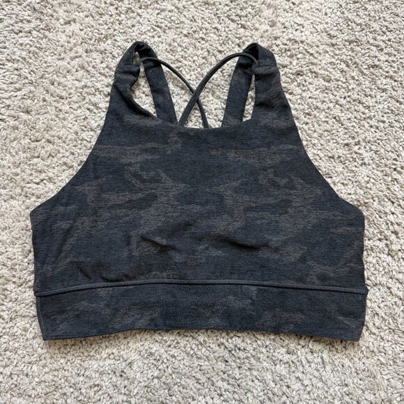 Vuori Other - Vuori Elevation Bra Black Camo Exercise Gym Activewear Size Large